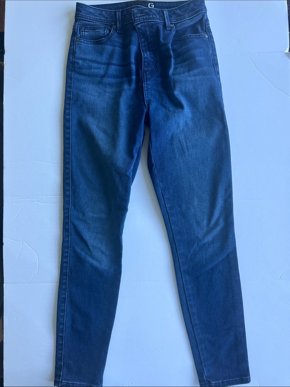Women's Dark Blue Jeans - Slim Fit size 27 G by guess